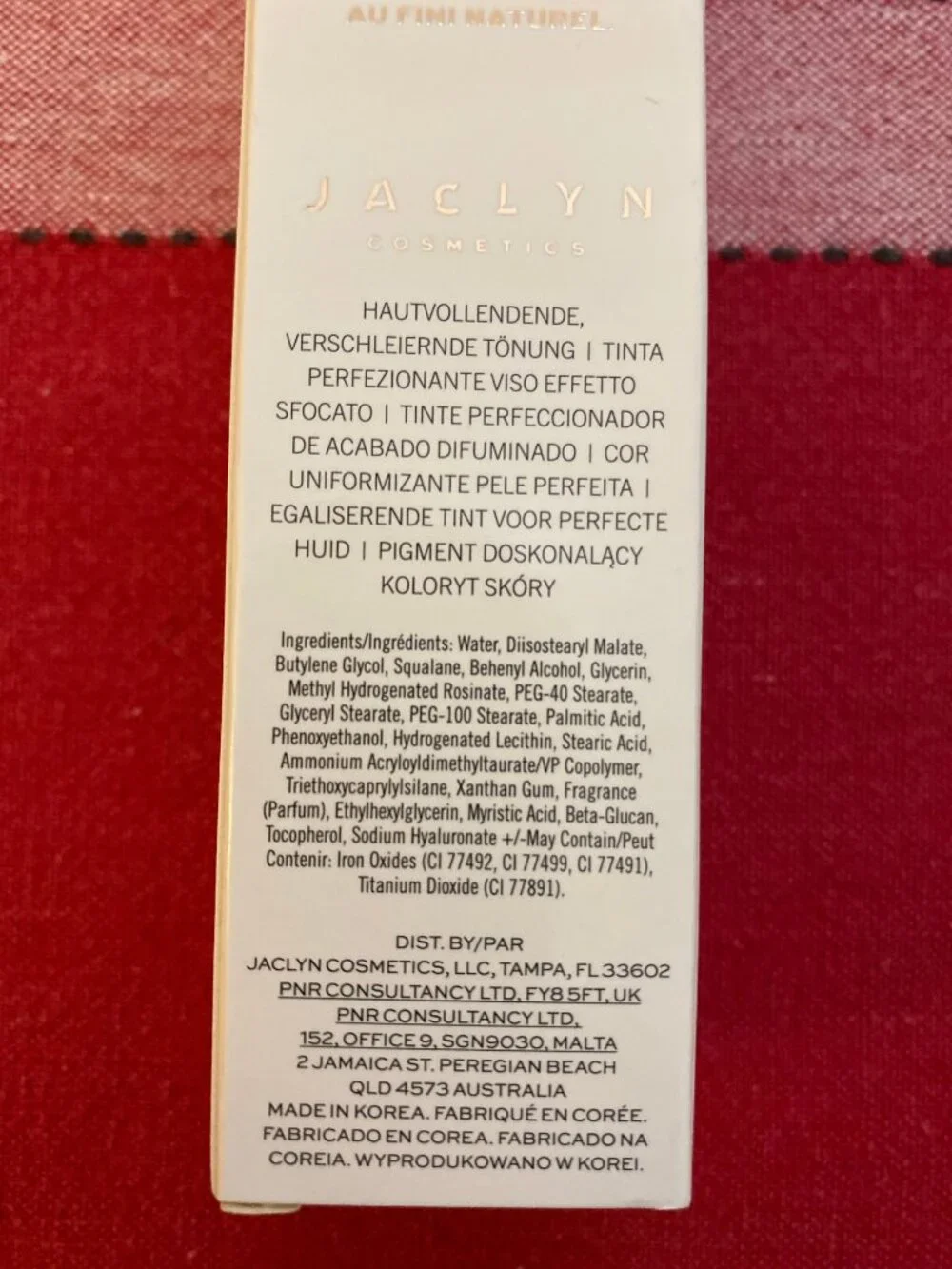 Jaclyn Cosmetics title jaclyn